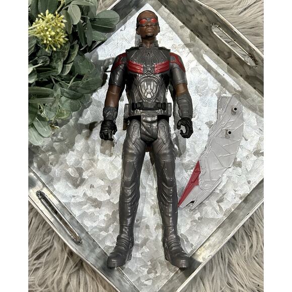 Marvel‎ Falcon Superhero Action Figure Toy Hillsboro 2017 Brown Gray Red 11.5" - Picture 1 of 4